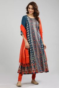 blue-round-neck-printed-kurta